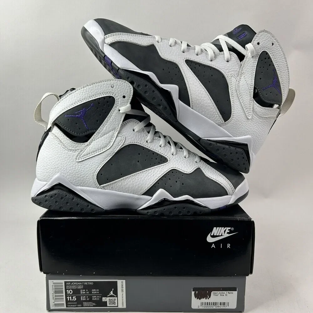 Nike Shoes Air Jordan 7 Retro “Flint/White Grey” 2021